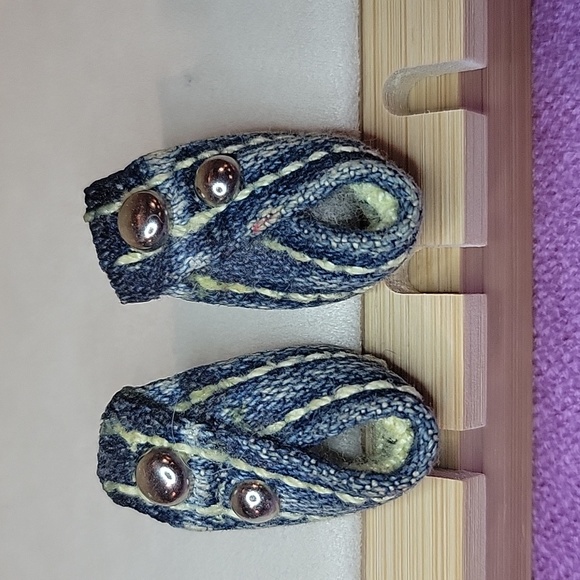 Cute Denim earrings - Picture 1 of 3